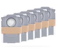 E-HAO Lot de 4 sacs d'aspirateur jetables de rechange pour Roborock Saros Z70/10/10R, S8 Max/MaxV Ultra, Q revo, Qrevo S5V/S/Plus/Pro/Master/Slim/MaxV/Curv/Edge et QV Series