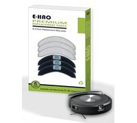 E-HAO Lot de 6 Chiffons lavables pour aspirateur iRobot Roomba Combo j7+, j9+, Max 10 modèle, recharge de nettoyage en microfibre lavable et réutilisable, accessoires de tampon de vadrouille