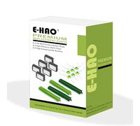 E-HAO Pièces d'accessoires de rechange pour aspirateur iRobot Roomba i1+/i2+/i3+/i4+/i5+/i6+/i7+/i8+/j5+/j6+/j7+/j8+/j9+/e5/e6, 2 jeux de brosses en caoutchouc, 6 filtres et 6 brosses latérales