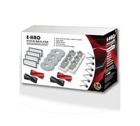 E-HAO Pièces de rechange pour aspirateur robot RoboRock Qrevo S5V. Le kit d'accessoires comprend 6 sacs à poussière, 2 rouleaux à brosse, 4 filtres HEPA, 6 tampons de nettoyage, 6 brosses latérales