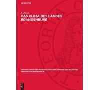 E Heyer Das Klima Des Landes Brandenbure (Relié)