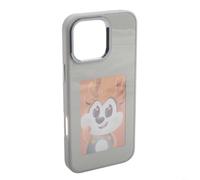 E-Ink NFC Coque de téléphone pour iPhone 17S Pro Max - Écran HD de 4 pouces, construction en PC/TPU/verre, profil mince et accessibilité complète au port (16 promax blanc)