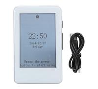 E Ink Reader 2,7 Pouces Lecteur MP3 Bluetooth avec Une Batterie de 30 Heures, 128 Go Extensible, Rétro-éclairage, Calendrier et Alarme. (Verre + Alliage de Zinc)