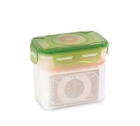 E-Jen Premium Kimchi Récipient à choucroute fermentation probiotique avec couvercle intérieur sous vide (vert faïence, 1,7 l)