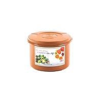 E-Jen Récipient de fermentation probiotique pour kimchi et choucroute avec couvercle intérieur sous vide rond (3 l)