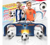 E-JET Soccer Roundabout Ensemble de jouets de football pour enfants, jouets d'intérieur, cadeaux d'anniversaire, de Pâques, pour garçons et filles à partir de 6, 7, 8, 9, 10 ans