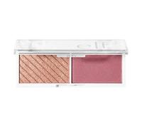 e.l.f. Bite-Size Face Duo, surligneur, poudre bronzante et palette de blush, couleur mélangée, grenade, 1,4 g (1,4 g)