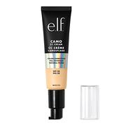 e.l.f. Camo CC Cream, Fond de teint correcteur de couleur avec SPF 30, Fair 140 W, 30 g