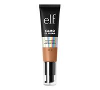 e.l.f. Camo CC Cream, Fond de teint correcteur de couleur, avec un pouvoir couvrant moyen à complet et SPF 30, végétalien et sans cruauté envers les animaux, bronzant, 460 W, 30 g