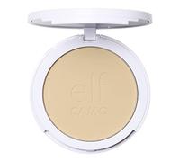 e.l.f. Camo Powder Foundation, Lightweight, Primer-Infused Buildable & Long-Lasting Medium-to-Full Coverage Foundation, Fair 140 W