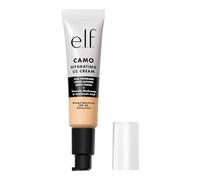 e.l.f. Crème hydratante Camo CC, fond de teint correcteur de couleur pour une finition rosée avec SPF 30, végétalien et sans cruauté envers les animaux, Fair 120 W