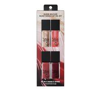 e.l.f. Glow Reviver Quad Goals Lip Oil Kit, 4 nuances : Pink Quartz, Rose Envy, Jam Session, Crystal Baller, Hydrating Formula, Sheer Colour, Vegan & Cruelty-Free