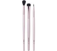 E.L.F. No Budge Brush Trio Lot De 3 Pinceaux Pour Fard À Paupières Pour Appliquer Et Estomper Les Couleurs, Fabriqués Avec Des Poils Synthétiques Sans Cruauté Envers Les Animaux