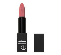 e.l.f. O Face Rouge à lèvres satiné, richement pigmenté, crémeux nourrissant et durable, infusé au jojoba, végétalien et sans cruauté envers les animaux, sans effort