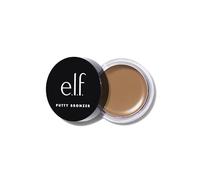 e.l.f. Putty Bronzer, formule crémeuse et hautement pigmentée, assure une brillance bronzée longue durée, avec huile d'argan et vitamine E, lignes bronzantes, 10 g