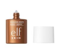 e.l.f. SKIN Gouttes Bronzantes, Bronzeur Liquide Pour Visage & Peau, Crée Un Teint Ensoleillé, Infusé De Vitamine E, Végétalien & Sans Cruauté, Or Pur