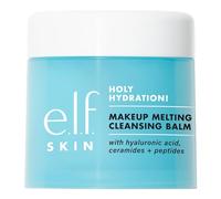 e.l.f. Holy Hydration! Baume nettoyant fondant pour le visage et démaquillant, infusé avec de l'acide hyaluronique pour hydrater la peau, 56,7 g