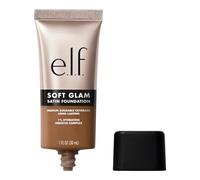 e.l.f. Soft Glam Fond de teint, à couverture moyenne, longue durée et raffermissant pour une finition lisse, satinée, végétalien et sans cruauté envers les animaux, 53 Deep Neutral