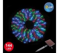 E=M6 5SOL115MC Cordon Solaire 144 LED, Plastique, Multicolore
