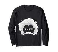 E=MC Square Célèbre Formule de Physique Scientifique d'Einstein Manche Longue