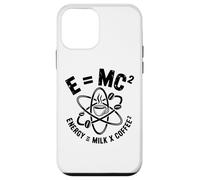 E MC2 Energy Milk X Coffee Physique Humour Science Blague Coque pour iPhone 12 Mini