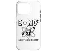 E MC2 Energy Milk X Coffee Physique Humour Science Blague Coque pour iPhone 16 Pro