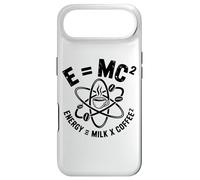 E MC2 Energy Milk X Coffee Physique Humour Science Blague Coque pour iPhone Air