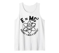 E MC2 Energy Milk X Coffee Physique Humour Science Blague Débardeur