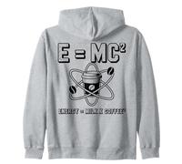 E MC2 Energy Milk X Coffee Physique Humour Science Blague Sweat à Capuche