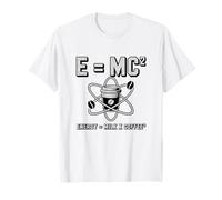 E MC2 Energy Milk X Coffee Physique Humour Science Blague T-Shirt