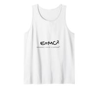 E=MC2 Funny Coffee Science Energy Milk Coffee Débardeur