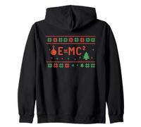 E=MC2 Physics Arbre de Noël Moche Science Motif Sweat à Capuche