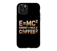 E=MC2 Physique Slogan Nerd Énergie Café par Le Café Coque pour iPhone 11 Pro