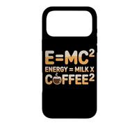 E=MC2 Physique Slogan Nerd Énergie Café par Le Café Coque pour iPhone 17 Pro Max