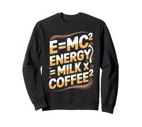 E=MC2 Physique Slogan Nerd Énergie Café par Le Café Sweatshirt