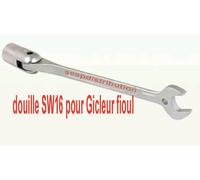 Gedore 6512650 534 16 Clé à molette Ouverture de clé (métrique) 16 mm