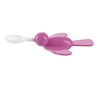 E-My Birdy Cuillère Repas, Silicone, Rose