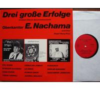 E. NACHAMA - Drei große Erfolge in einem Stereo Zusammenschnitt Oberkantor E. NACHAMA und Chor Picture Sleeve TELEFUNKEN DECCA # 66.21184