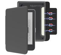 E NET-CASE Étui magnétique amovible pour liseuse Kobo Clara Color (2024) /Clara BW (2024) /2E (2022) de 6", dos ultra transparent, lumière anti-rayures facile à détacher et à fixerMise en veille