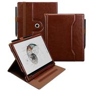 E NET-CASE Étui pour Boox Note Air 5 C (2025)/Note Air4 C (2024)/Note Air3 C/Air3 B/W (2023), Support Rotatif à 360 degrés, avec Porte-Stylo/dragonne, Mise en Veille/réveil Automatique