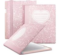 E Net-Case Étui pour Tablette Remarkable 2 en Papier, Toucher Peau avec Porte-Stylo intégré pour Tablette Remarkable 2 10,3" Sortie en 2020 (Rose)