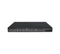 HPE Networking Comware 2150 48p 10M/100M/1G 4p SFP+ 1G/10G - Commutateur - C3 - Géré - 48 x 10/100/1000Base-T + 4 x 1 Gigabit/10 Gigabit SFP+ (liaison montante/empilage) - Montable sur rack