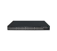 HPE Networking Comware 2150 48p 10M/100M/1G PoE+ 4p SFP+ 1G/10G 770W - Commutateur - C3 - Géré - 48 x 10/100/1000Base-T (PoE+) + 4 x 1 Gigabit/10 Gigabit SFP+ (liaison montante/empilage) - Montable su