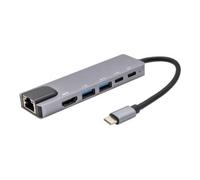 e+p e+p Adaptateur multiport USB-C MPA 6 6 ports Quantité:1