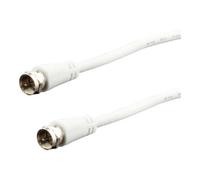 e+p e+p Câble de connexion F 5 m blanc >85 dB à visser Quantité:1