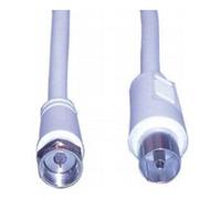 e+p e+p Câble de raccordement F FK 25 2,5 m blanc Quantité:1