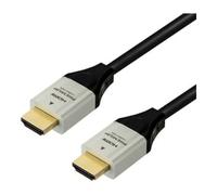 e+p e+p Câble HDMI haute vitesse 3 m Ethernet noir argenté Quantité:1