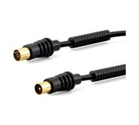 e+p E+P Elektrik Câble d’antenne 1,5 m noir Gold AB301G Quantité:1