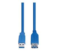 e+p E+P Elektrik Extension USB3.0 AA 1,5 m, bleu CC318/1 Quantité:1