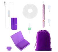 E Painter pour peinture de pierres précieuses | Fournitures de loisirs créatifs réglables | Stylo de perçage sous vide pour femmes, hommes, , famille, garçons, filles, mères, adolescents